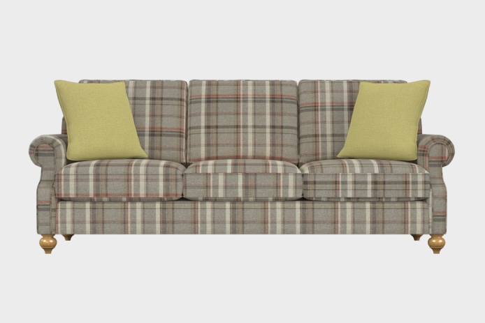 爵士款三人沙发