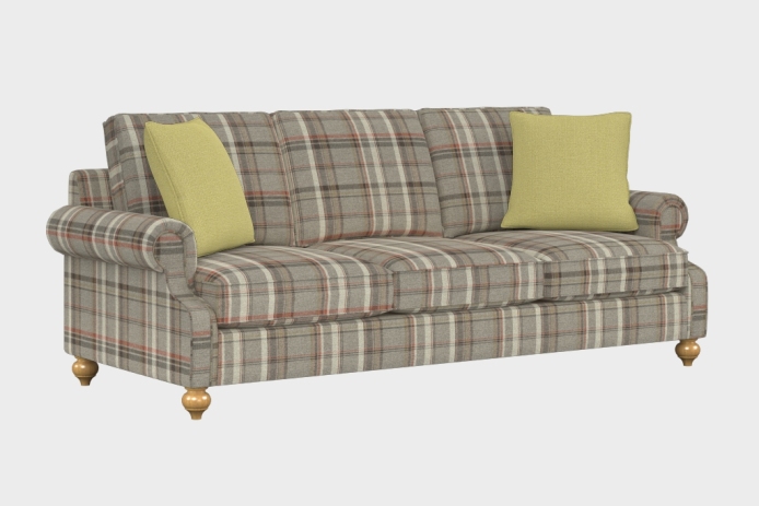 爵士款三人沙发