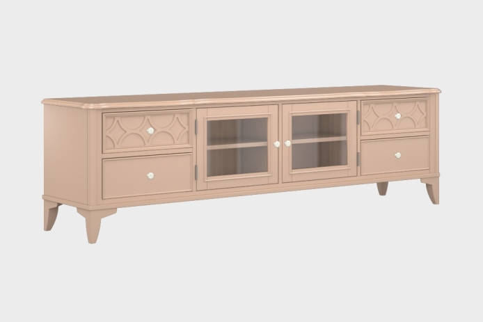 四抽双开门电视柜