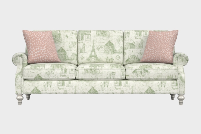 爵士款三人沙发