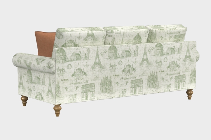 溪音款三人沙发