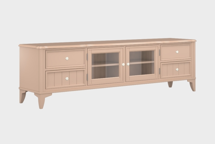 四抽双开门电视柜