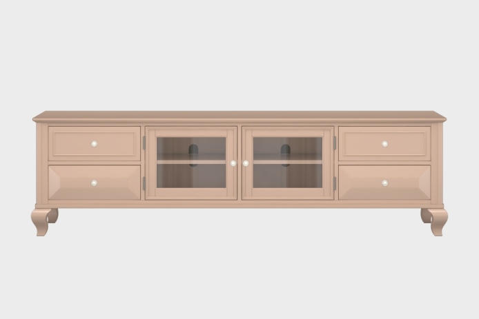 四抽双开门电视柜