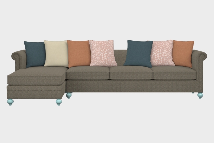 布艺-左三人+右贵妃