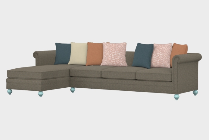 布艺-左三人+右贵妃