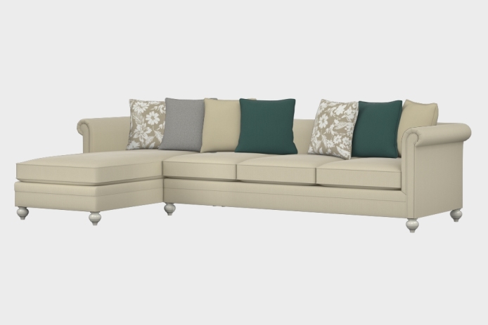 布艺-左三人+右贵妃