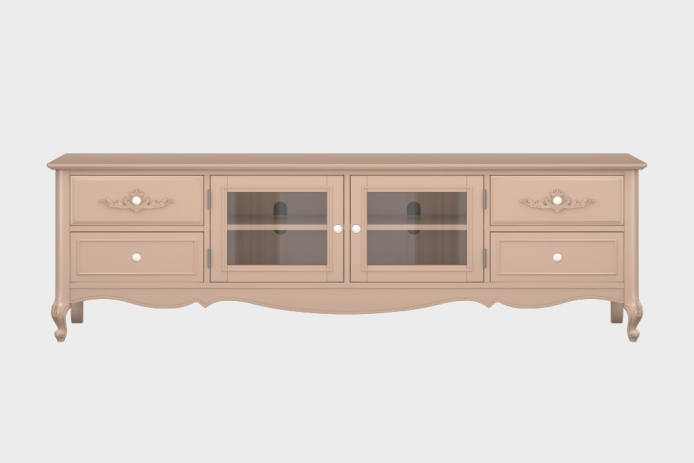 四抽双开门电视柜