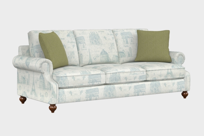 爵士款三人沙发