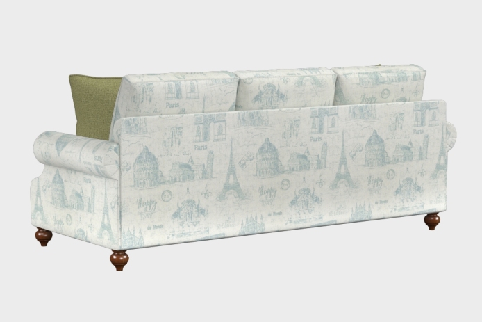 爵士款三人沙发