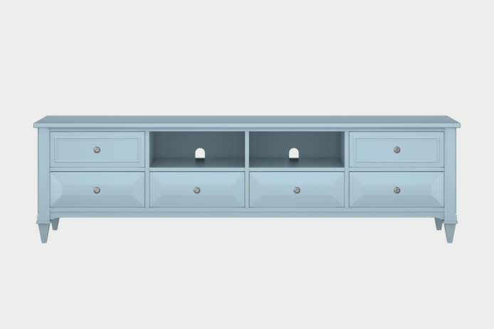 六抽双隔板电视柜