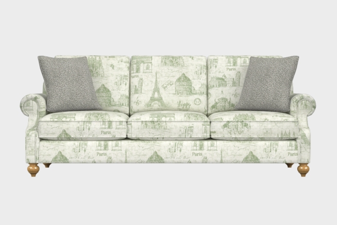 爵士款三人沙发