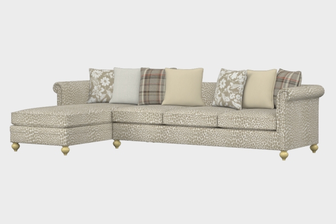 布艺-左三人+右贵妃