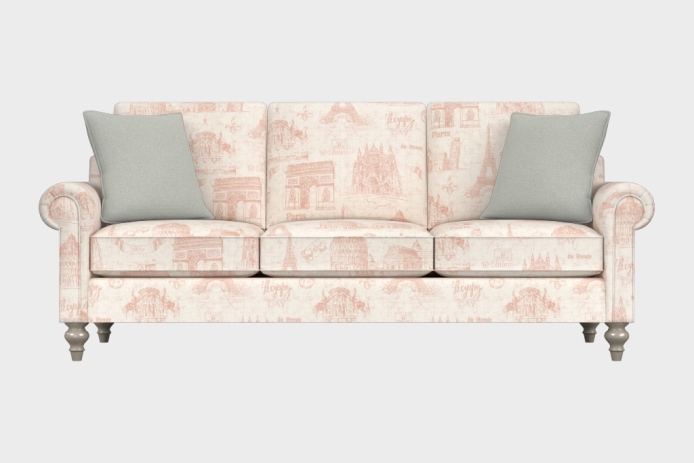 溪音款三人沙发