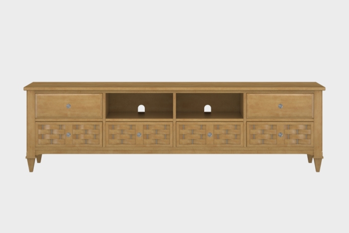 六抽双隔板电视柜