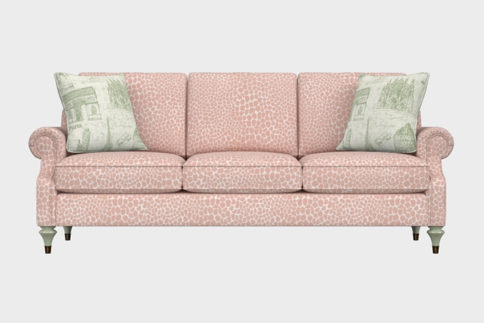 爵士款三人沙发