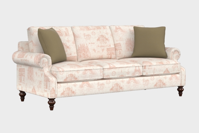 爵士款三人沙发