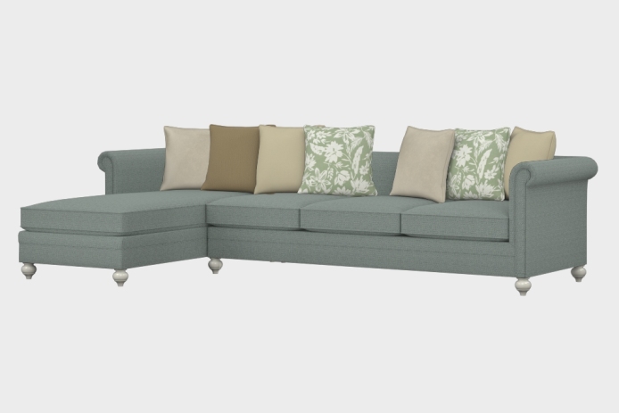 布艺-左三人+右贵妃