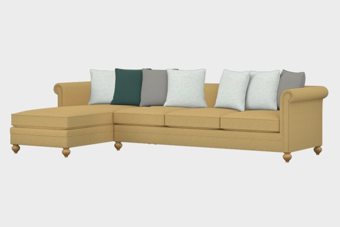 布艺-左三人+右贵妃