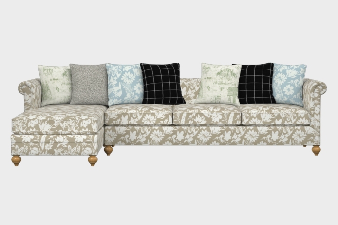 布艺-左三人+右贵妃