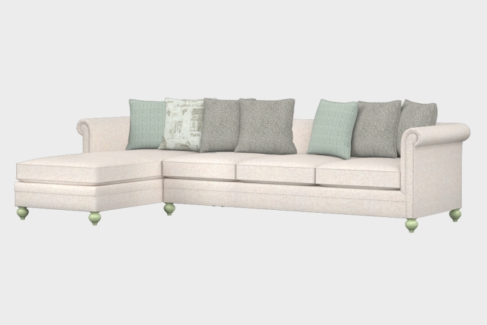 布艺-左三人+右贵妃