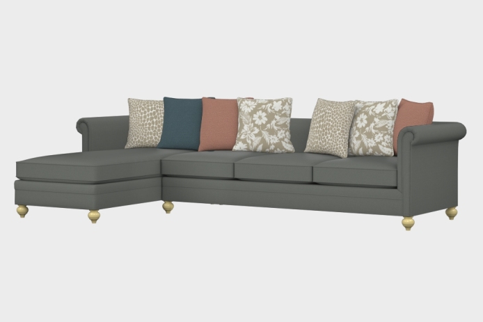 布艺-左三人+右贵妃