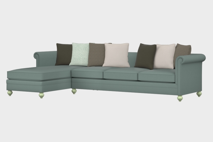 布艺-左三人+右贵妃