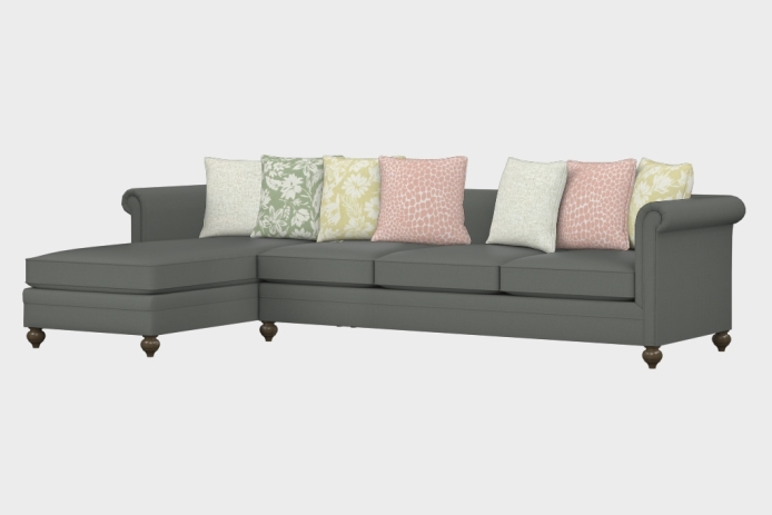 布艺-左三人+右贵妃