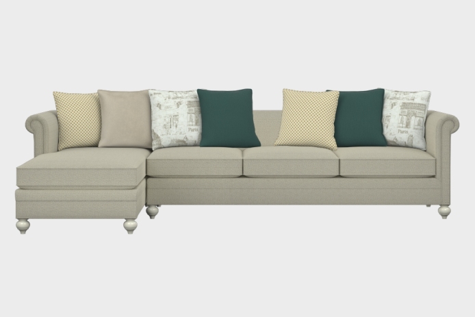 布艺-左三人+右贵妃