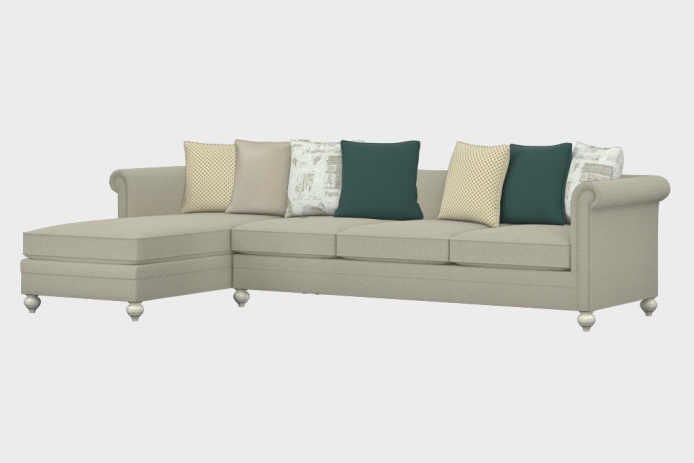 布艺-左三人+右贵妃