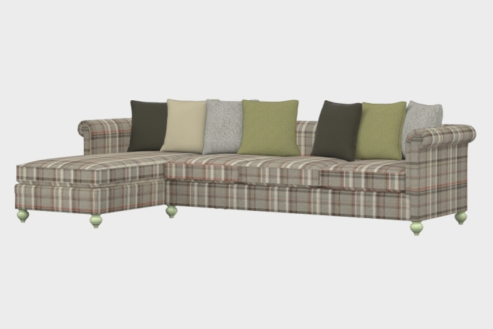 布艺-左三人+右贵妃