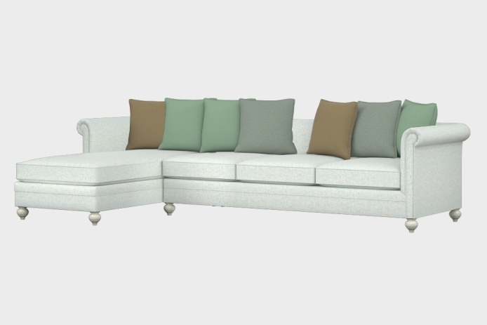 布艺-左三人+右贵妃