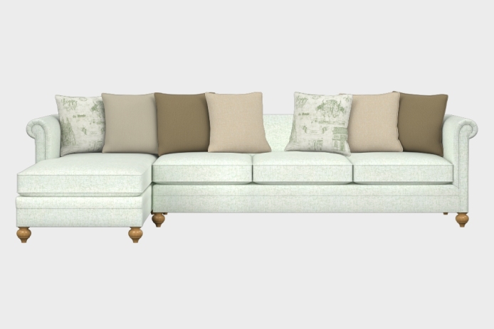 布艺-左三人+右贵妃