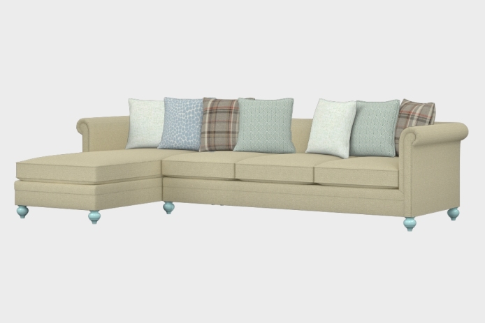 布艺-左三人+右贵妃