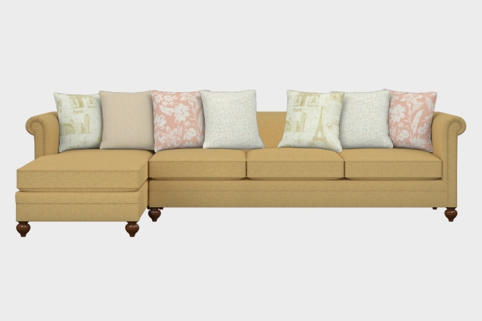 布艺-左三人+右贵妃