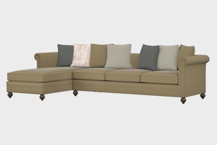 布艺-左三人+右贵妃