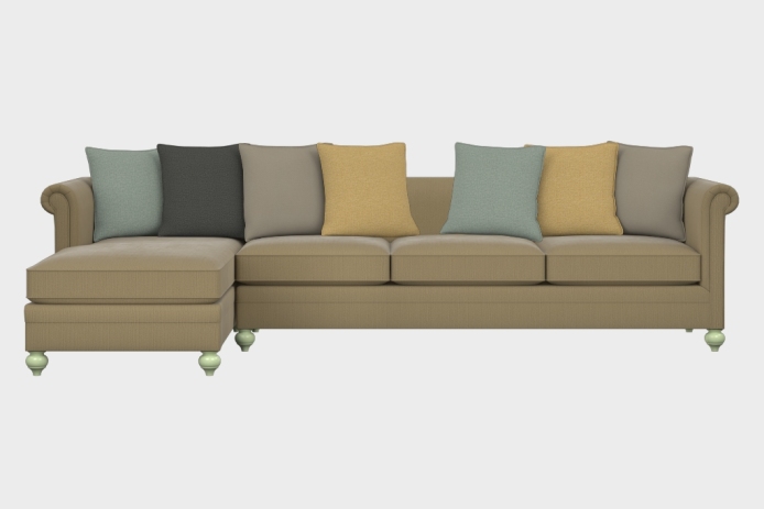 布艺-左三人+右贵妃