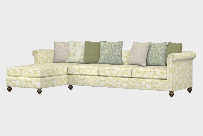 布艺-左三人+右贵妃