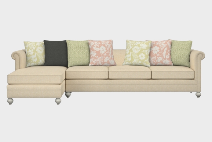 布艺-左三人+右贵妃