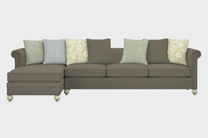 布艺-左三人+右贵妃