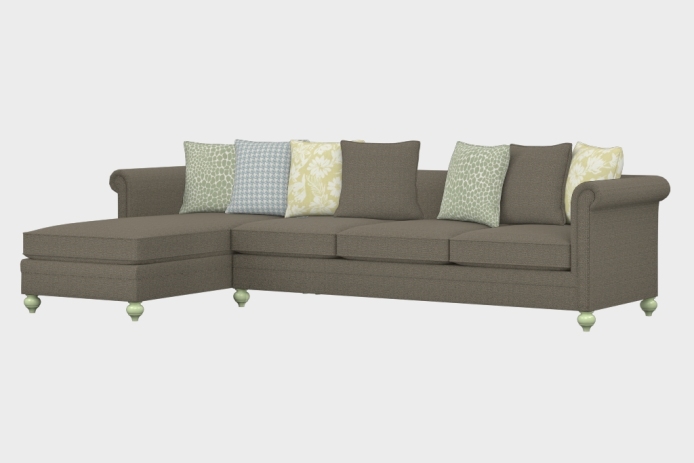 布艺-左三人+右贵妃