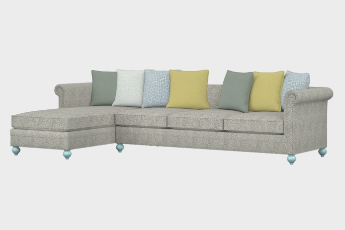 布艺-左三人+右贵妃