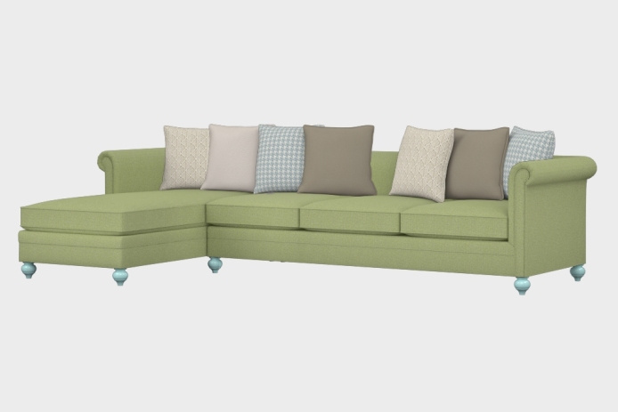 布艺-左三人+右贵妃