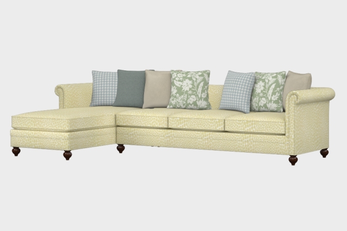 布艺-左三人+右贵妃