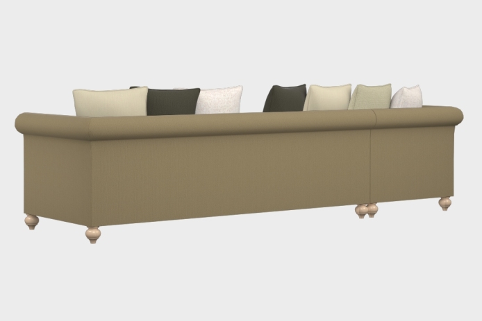 布艺-左三人+右贵妃