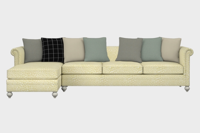 布艺-左三人+右贵妃