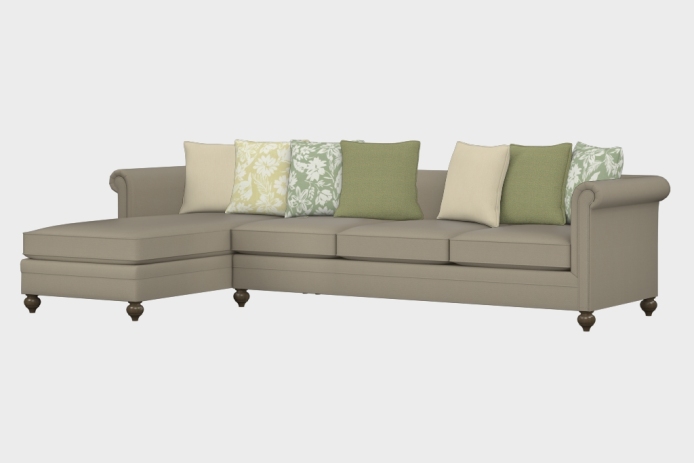 布艺-左三人+右贵妃