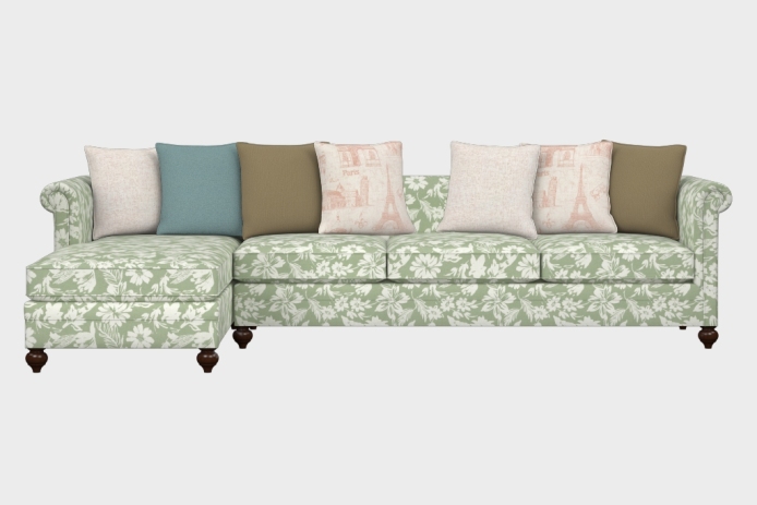 布艺-左三人+右贵妃