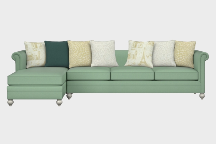 布艺-左三人+右贵妃