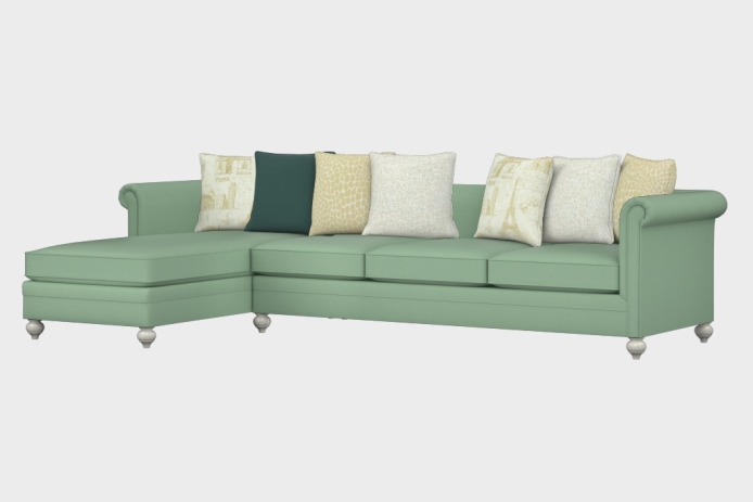 布艺-左三人+右贵妃