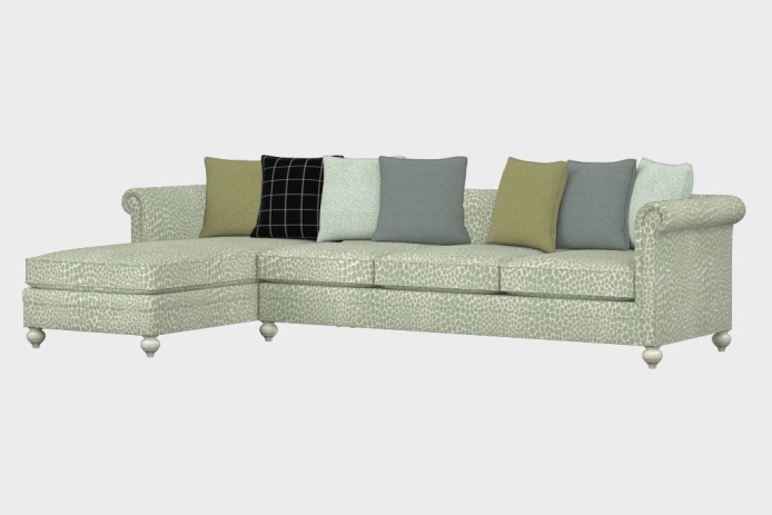 布艺-左三人+右贵妃